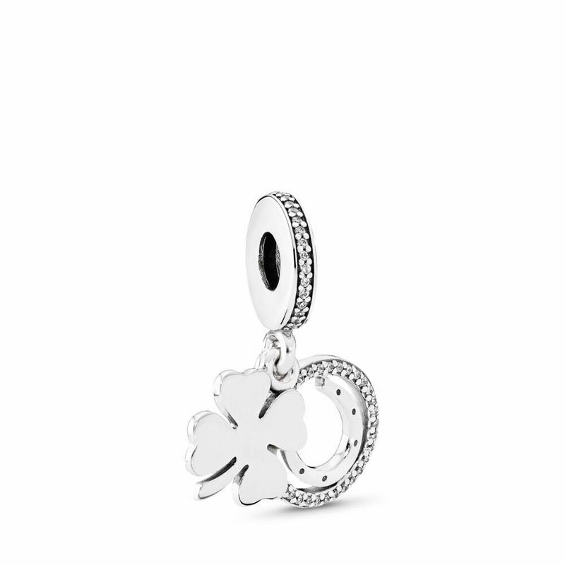 Pandora Lucky Day Dangle Charm Outlet NZ, Sterling Silver (506724-MPQ)